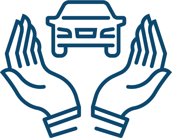 Hands Around Car